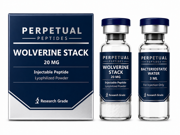 Wolverine Stack (BPC-157 10mg + TB500 10mg) + 3ml agua bacteriostatica