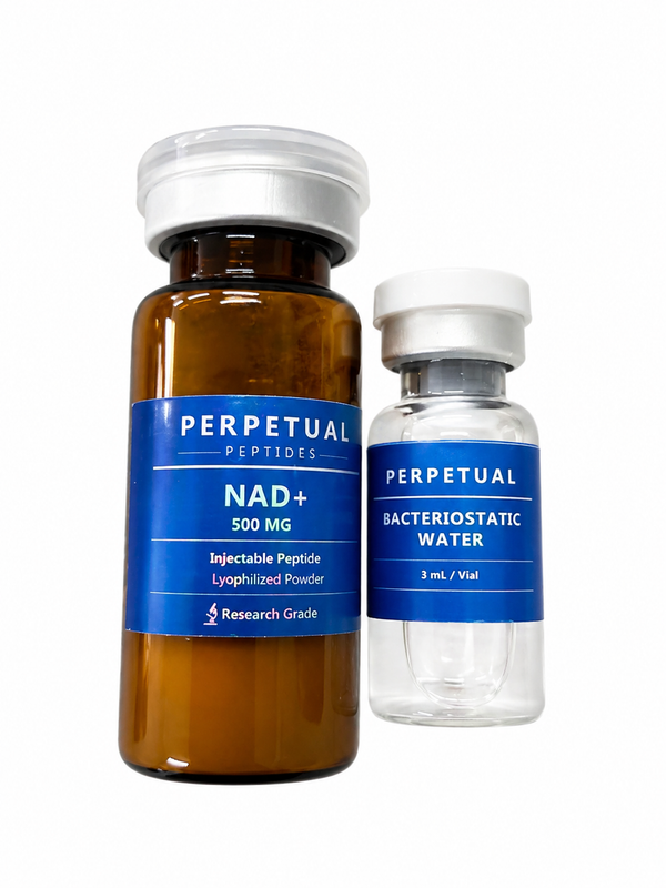 NAD 500mg + 3ml Agua bacteriostatica