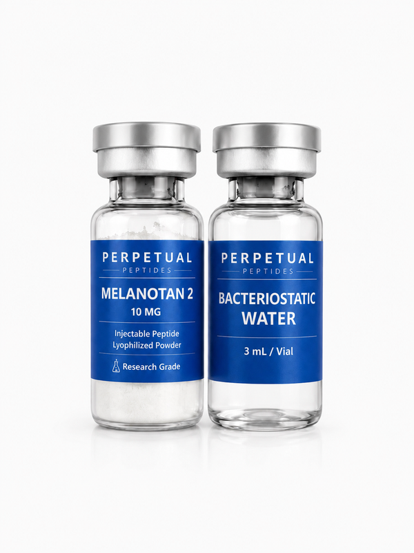 Melanotan II 10 mg + Agua Bacteriostática (3 mL)